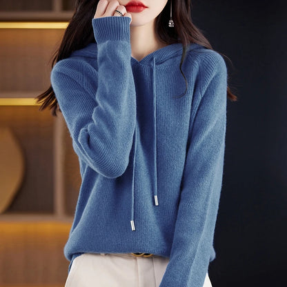 Alicia Cashmere Hoodie Sweater