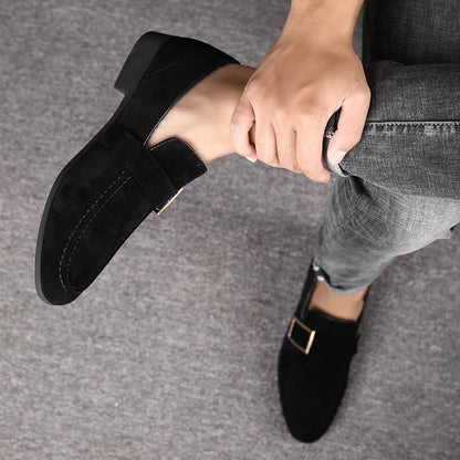 Leroy Genuine Suede Loafers