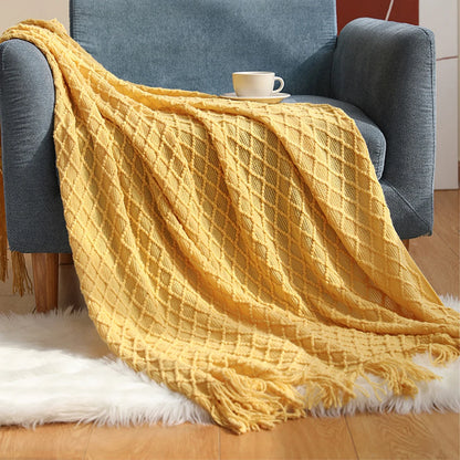 Bliss Knit Throw Blanket