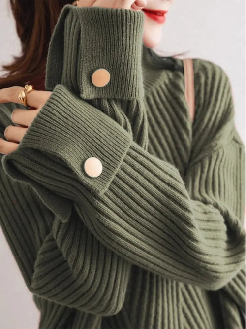 Everly High-Neck Sweater
