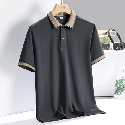 Cruz Trim Collar Polo