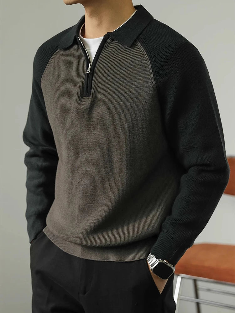 Braulio Quarter Zip Sweater