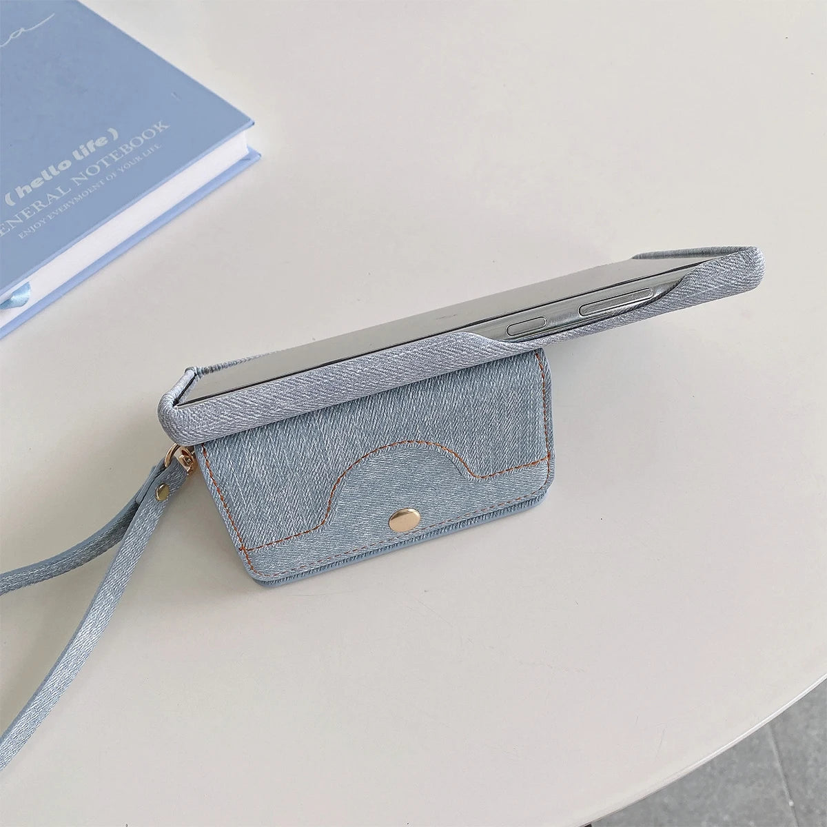 Sierra Samsung Galaxy Denim Wallet Case
