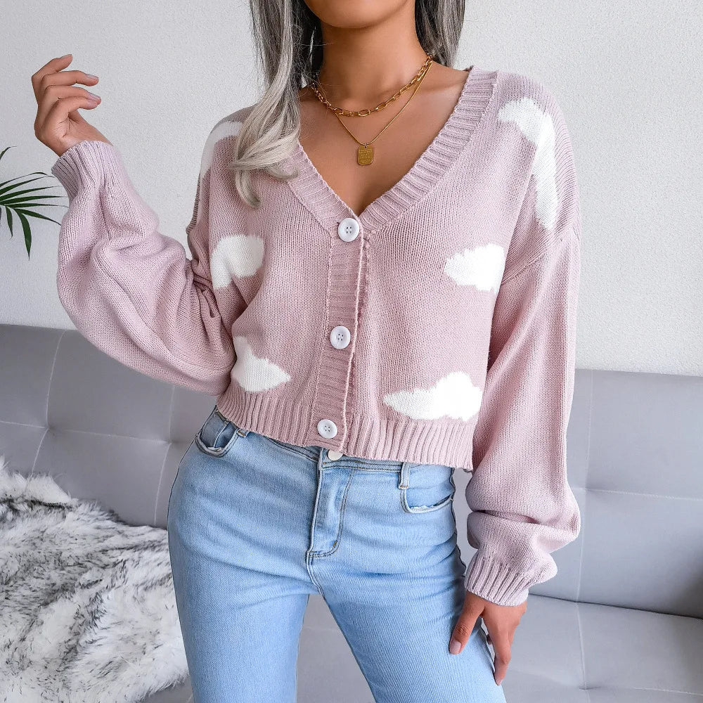 Celeste Cloud Knit Cardigan