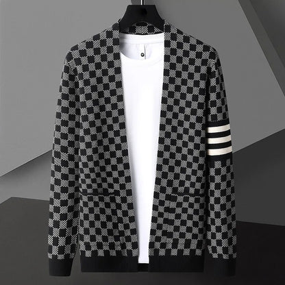 Heritage Checkered Cardigan