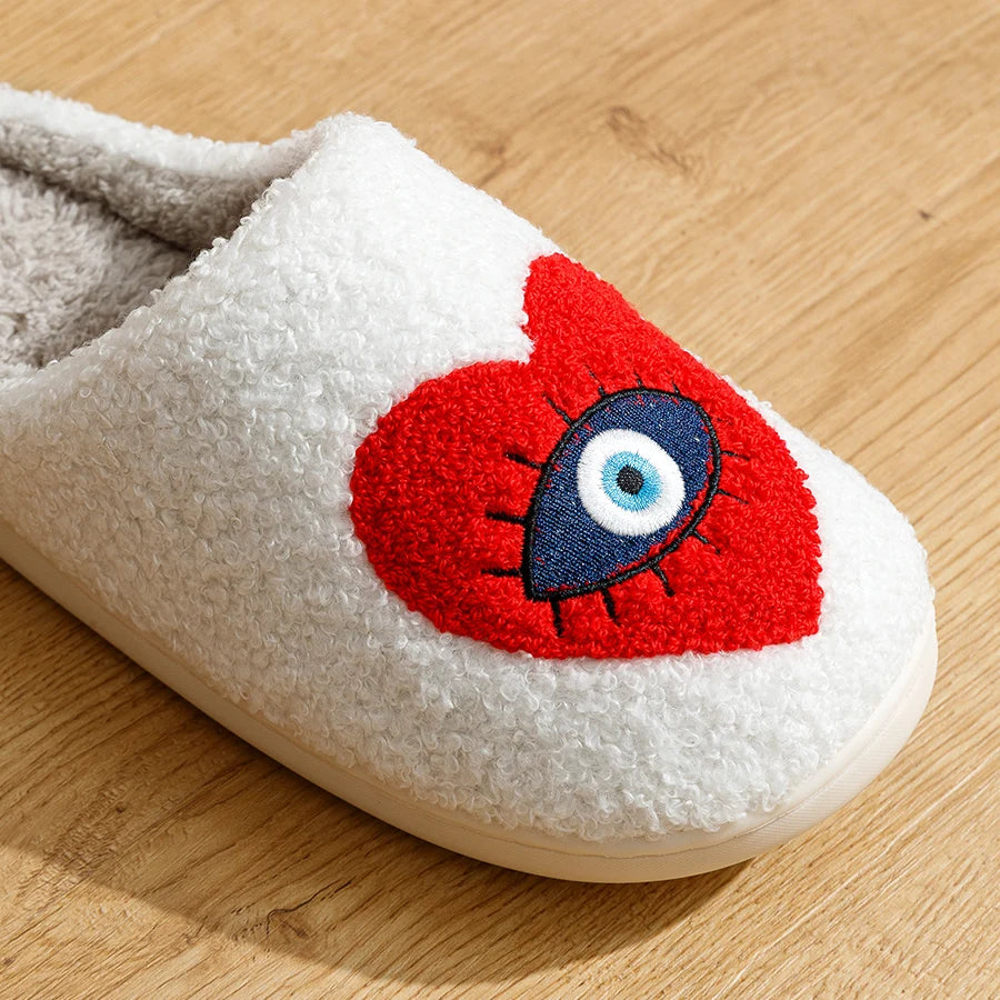 Dreamy Evil Eye Slippers