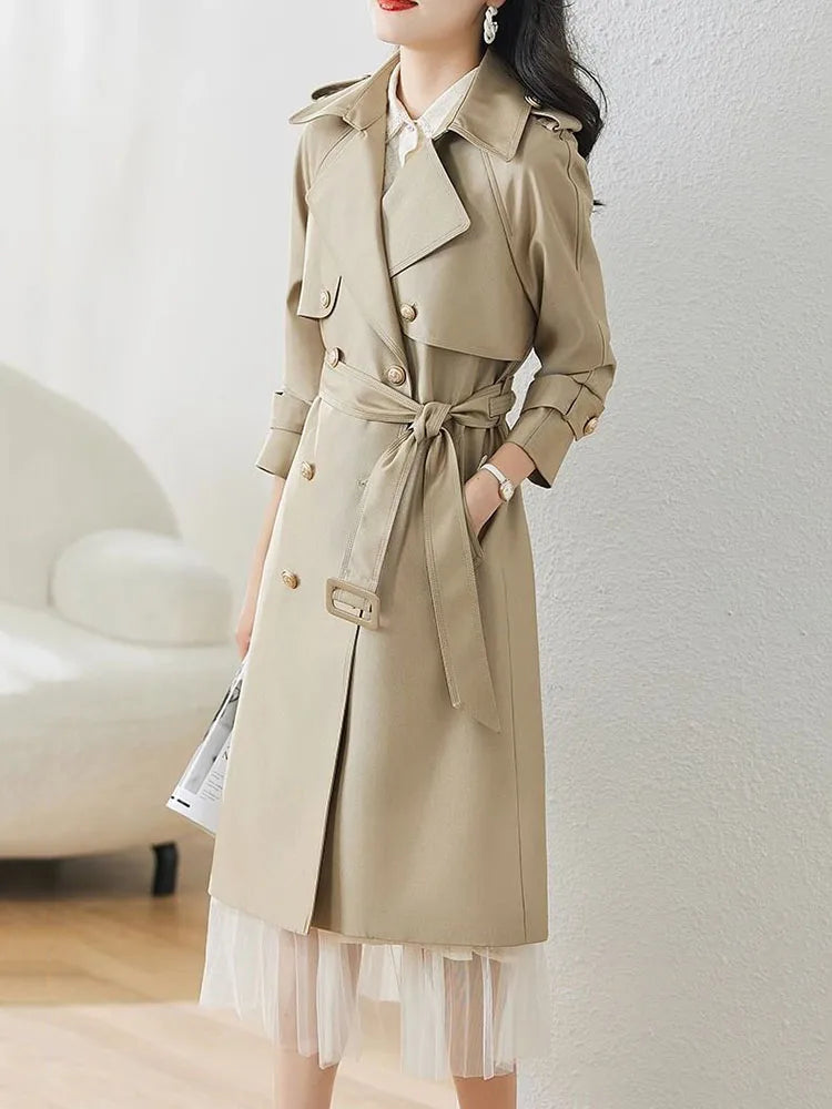 Victoria Belted Trench Coat