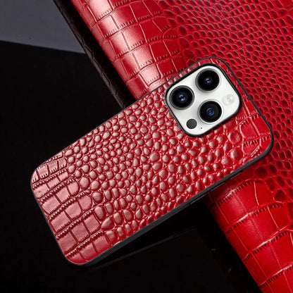 Croc Leather iPhone Case