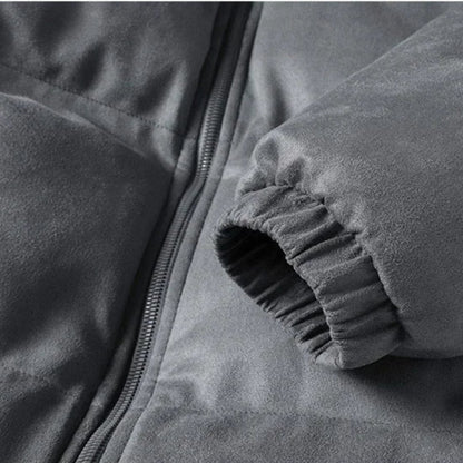Tom Suede Puffer Jacket