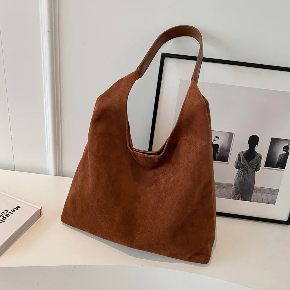 Jady Suede Shopper Tote