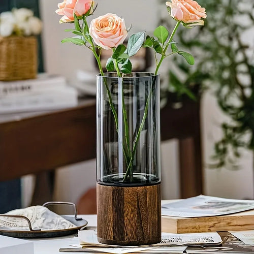 Elysian Smoked Glass Vase