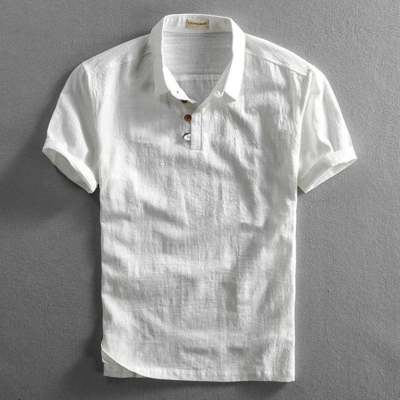 Roux Cotton Button Polo