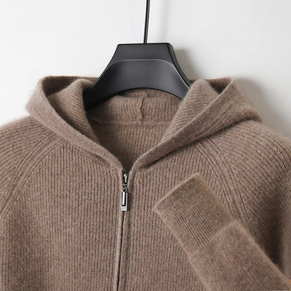 Hudson Cashmere Knit Hoodie