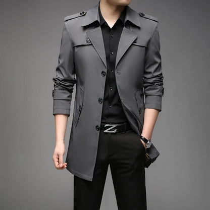 Commander Tailored Trench Coat