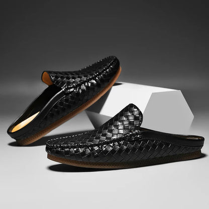 Santo Woven Leather Loafer