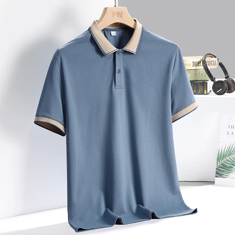 Cruz Trim Collar Polo