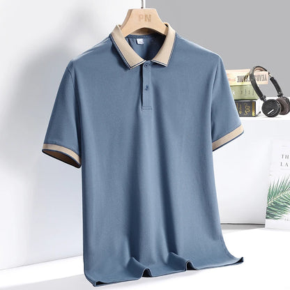 Cruz Trim Collar Polo