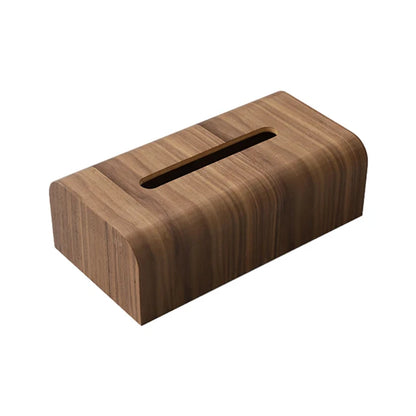 Natural Walnut Tissue Box