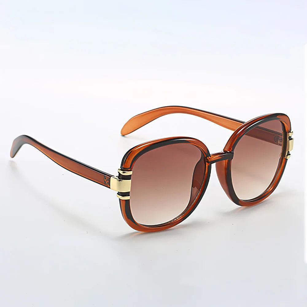Antonia Gradient Shield Sunglasses