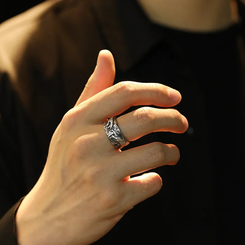 Adelina Etch Band Ring