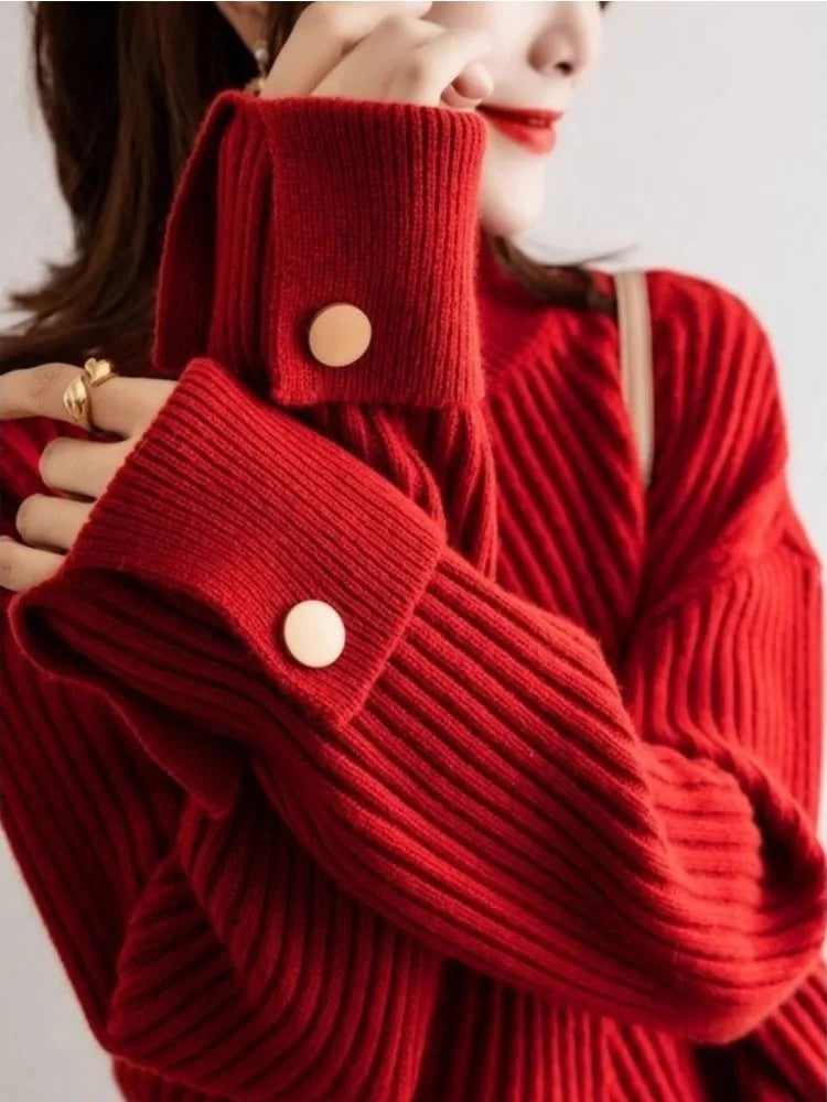 Everly High-Neck Sweater