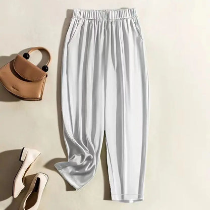 Elara Drape Tapered Pants