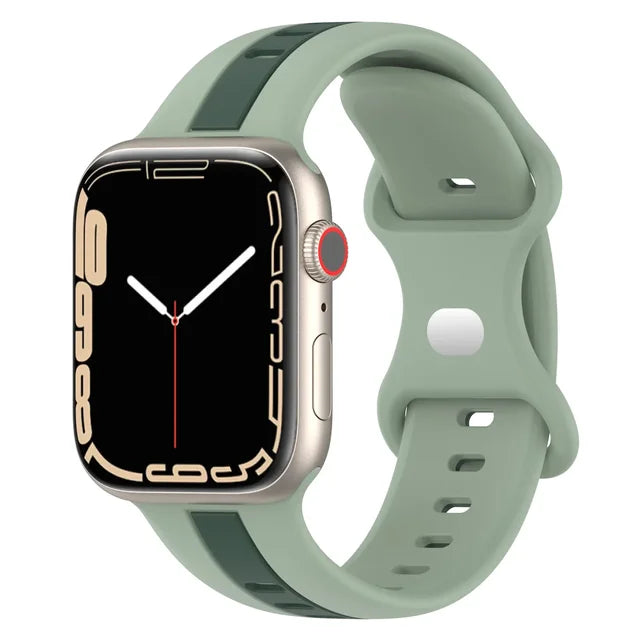 Dakota Silicone Apple Watch Band