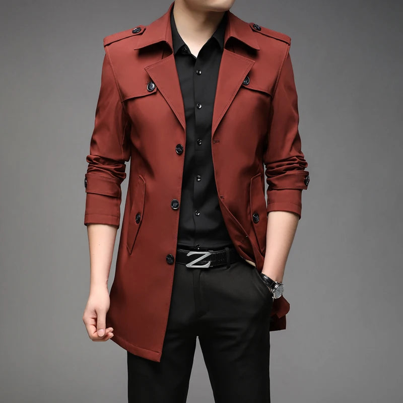 Commander Tailored Trench Coat