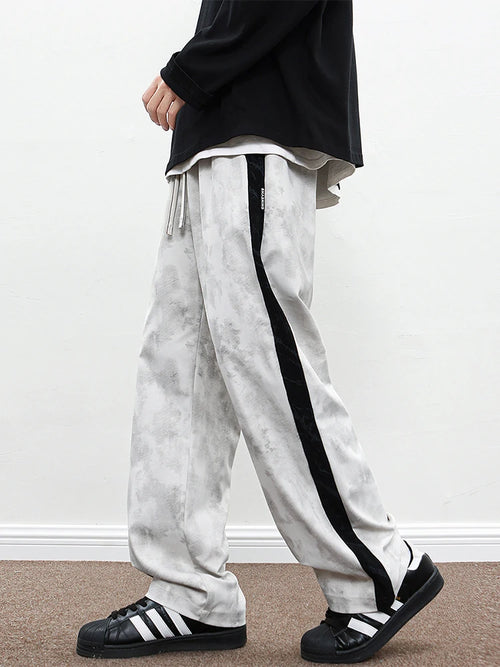 Wide-Leg Street Pants