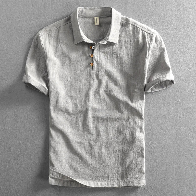 Roux Cotton Button Polo