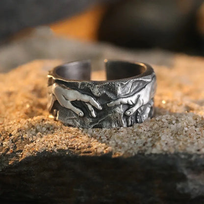 Adelina Etch Band Ring