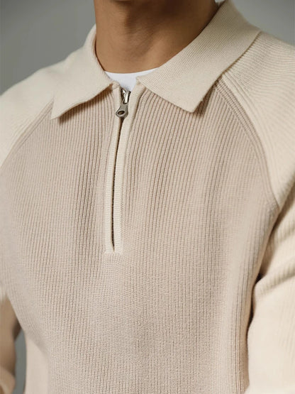 Braulio Quarter Zip Sweater