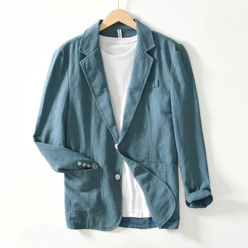 Elio Linen Casual Blazer