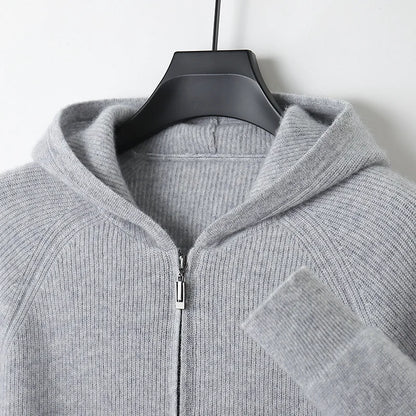 Hudson Cashmere Knit Hoodie