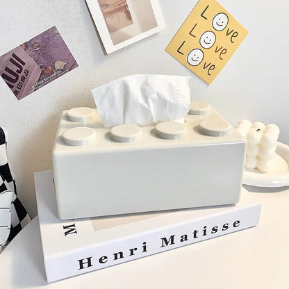 LEGO-inspired tissue boxes