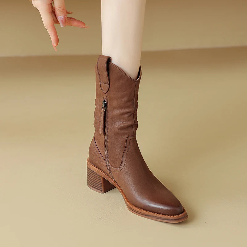 Savannah Soft Leather Bootie