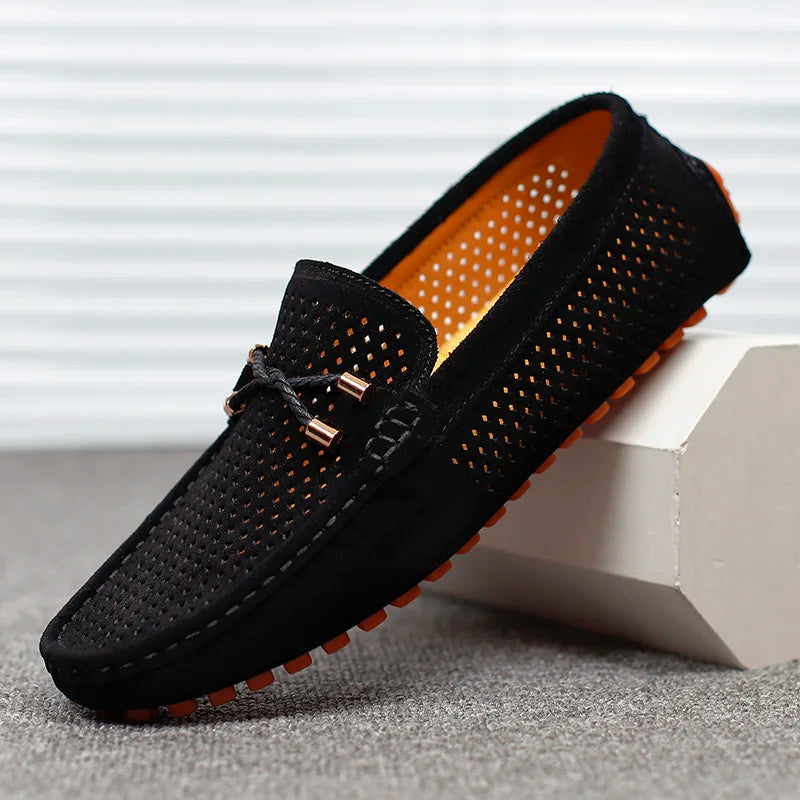 Alfredo Perforated Driving Loafer