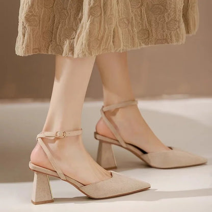 Clara Sculpted Block Heels