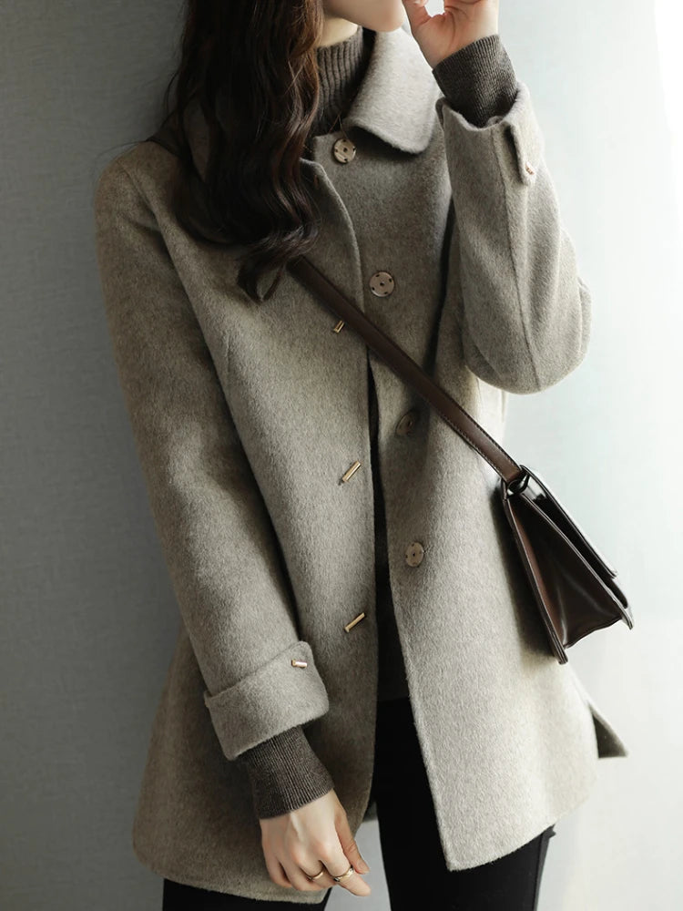 Classic Grace Woolen Coat