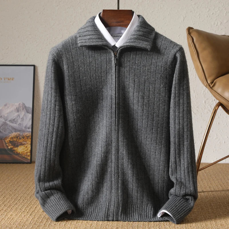 Harrison Australian Merino Cardigan