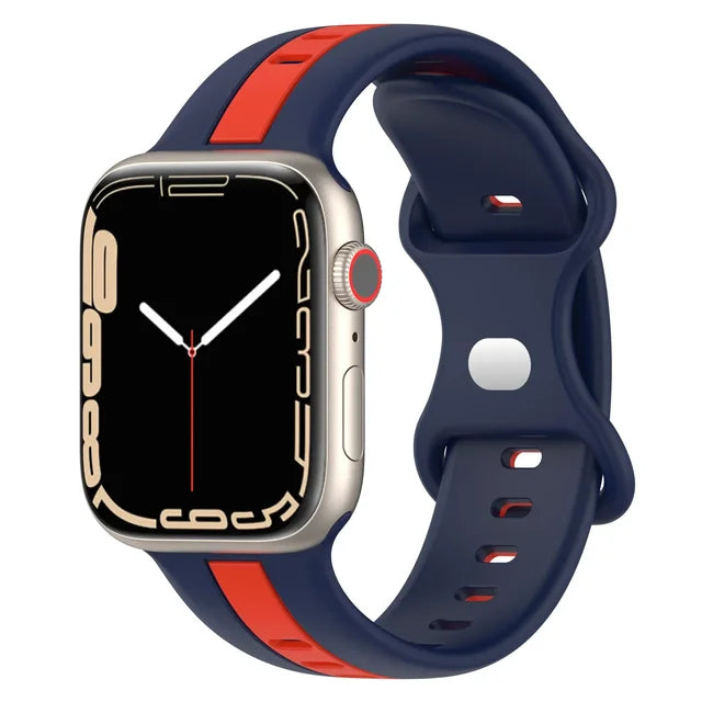 Dakota Silicone Apple Watch Band