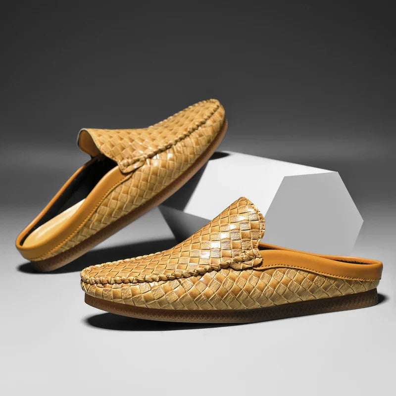 Santo Woven Leather Loafer