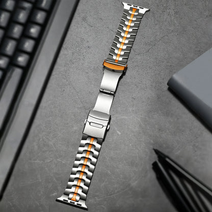 Oliver Stainless Steel Apple Watch Band