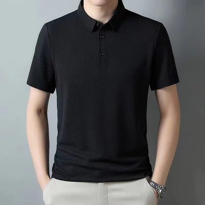 Sartorial Wool-Silk Polo