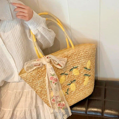 Italian-Inspired Lemon Tote