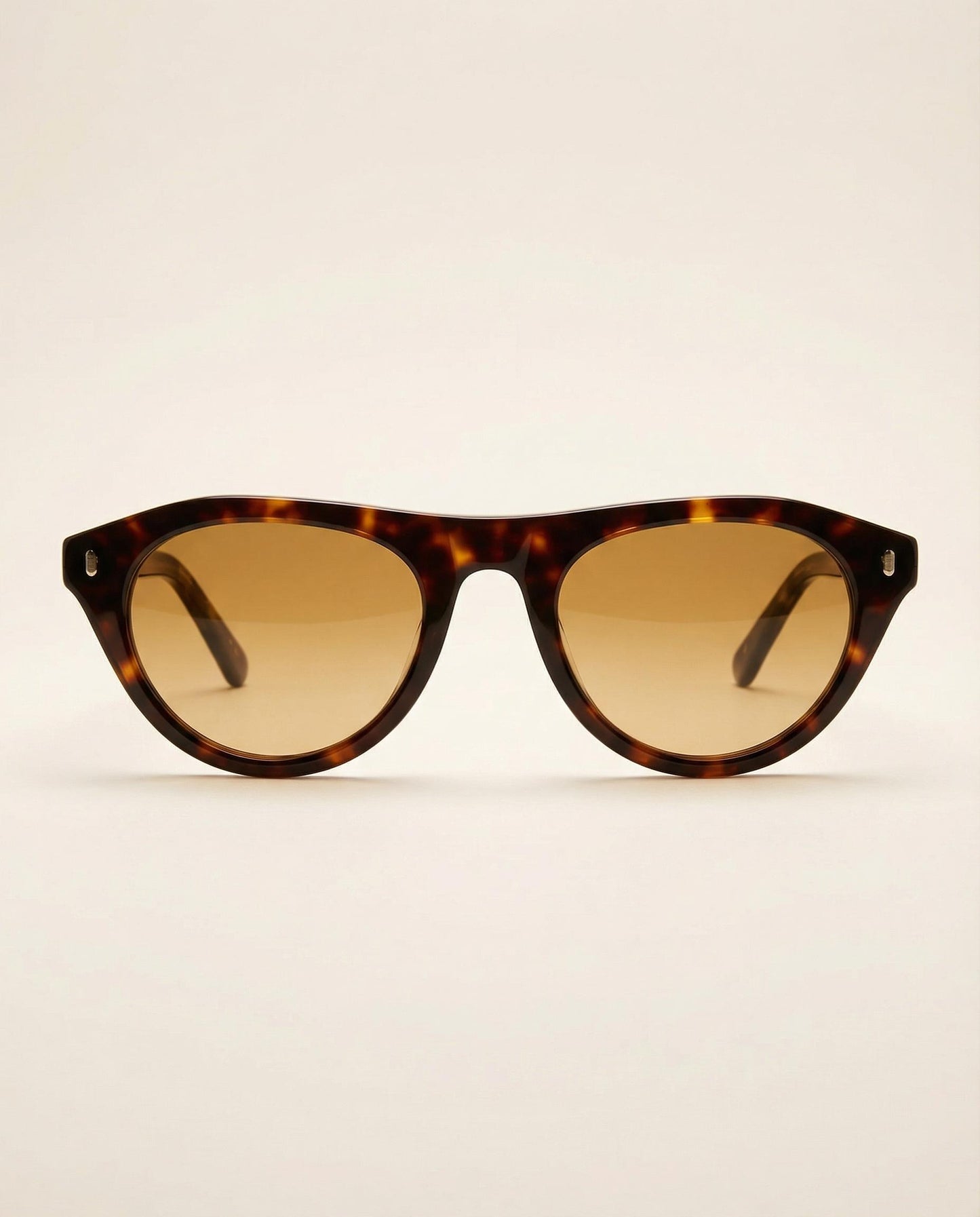 Capri Acetate Sunglasses - Amber Lens