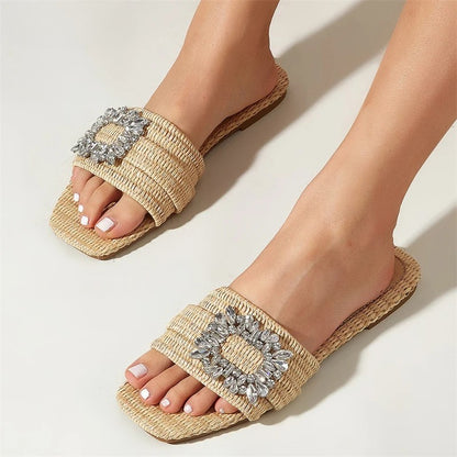 Luma Woven Slide Sandal