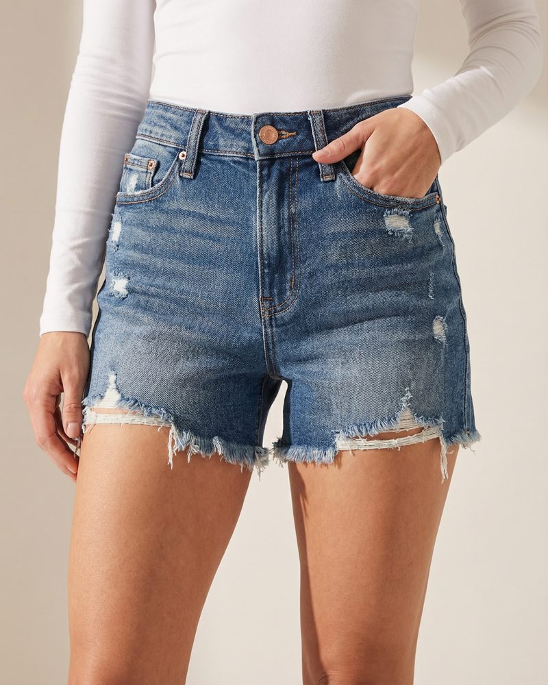 Côte Denim Shorts - Denim Blue