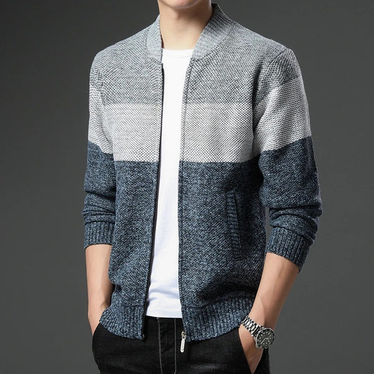 Vanguard Contrast Knit Jacket