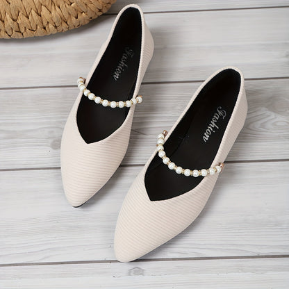 Chic Pearl Flats